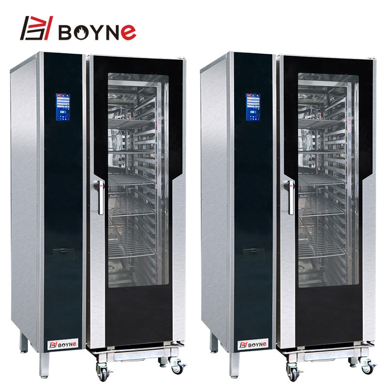 4 Pan Combi Function Blue Gas Convection Oven