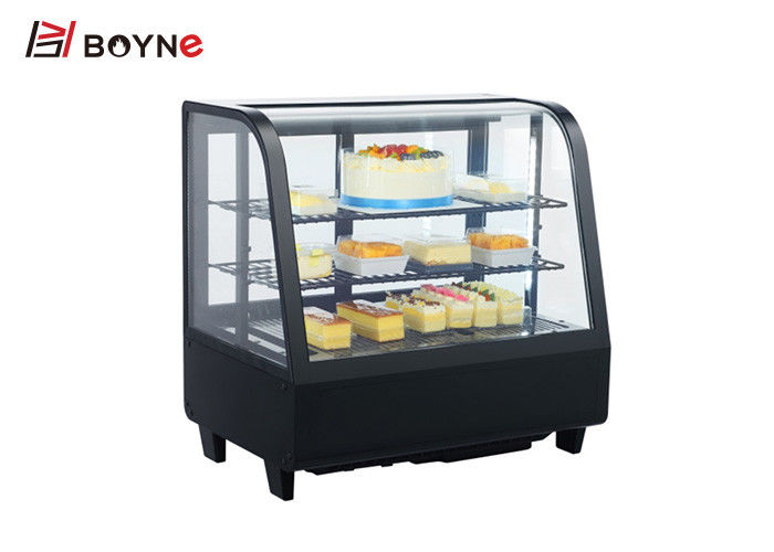 Stainless Steel Cake Refrigerator Showcase / Bakery Display Cabinets