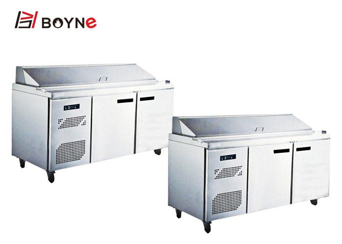 Salad Industrial Catering Fridge Air Cooling Durable Automatic Defrost System Easy Cleaning