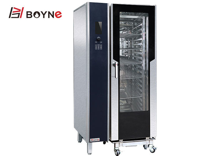 20 Trays Steam Combi Oven With Boiler 380v Electric Digital Controller for commercial kitchen