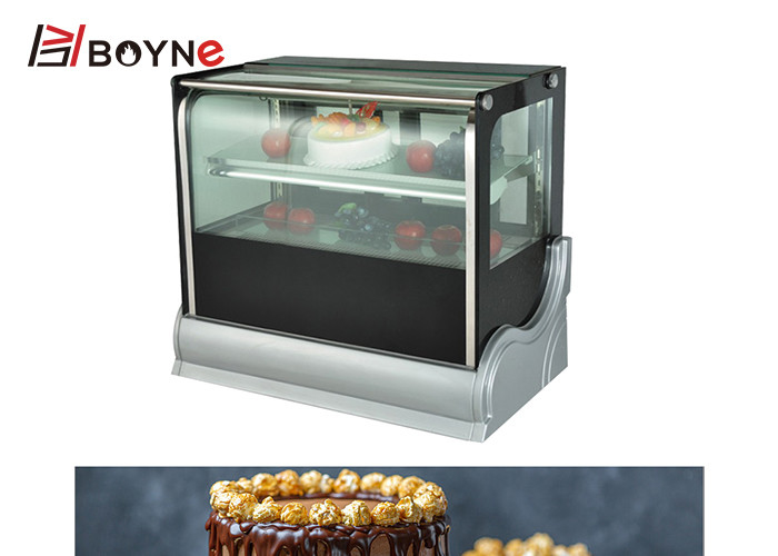 Two Layer Table Top Cake Display Chiller With Socep Compressor